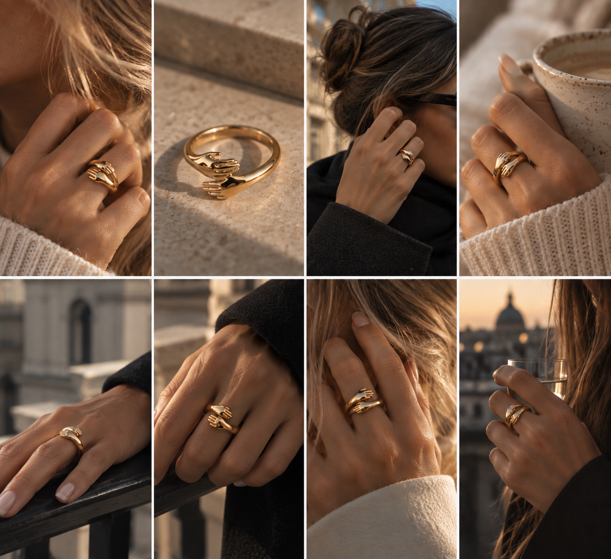 Kram-ringen i guld.