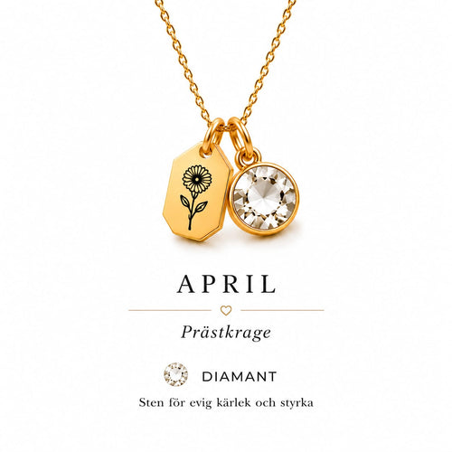 April: Prästkrage och diamant