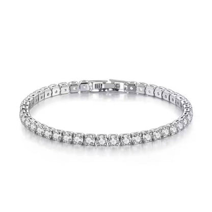 Rivière tennisarmband i 925 sterling silver