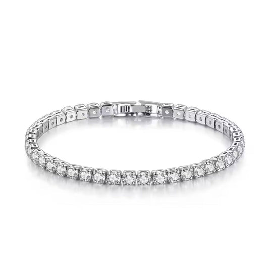 Rivière tennisarmband i 925 sterling silver